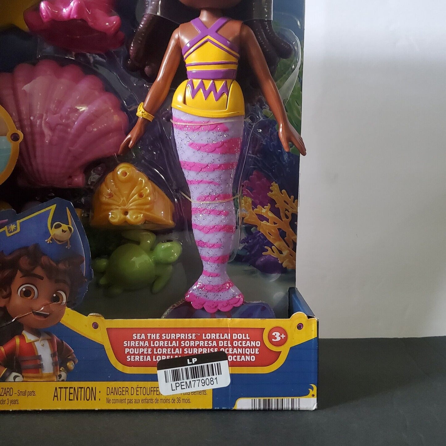 Fisher-Price Santiago of The Seas Surprise Lorelai Mermaid Doll Playset New