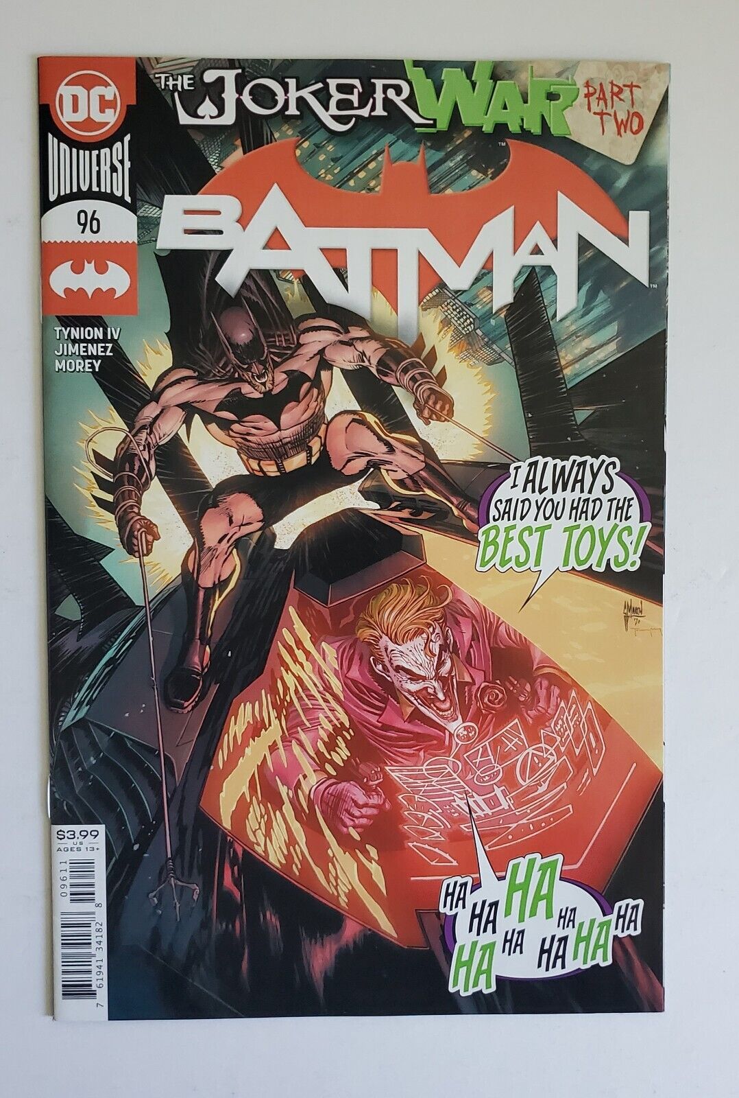 Batman # 96 (DC New 52) The Joker Wars!