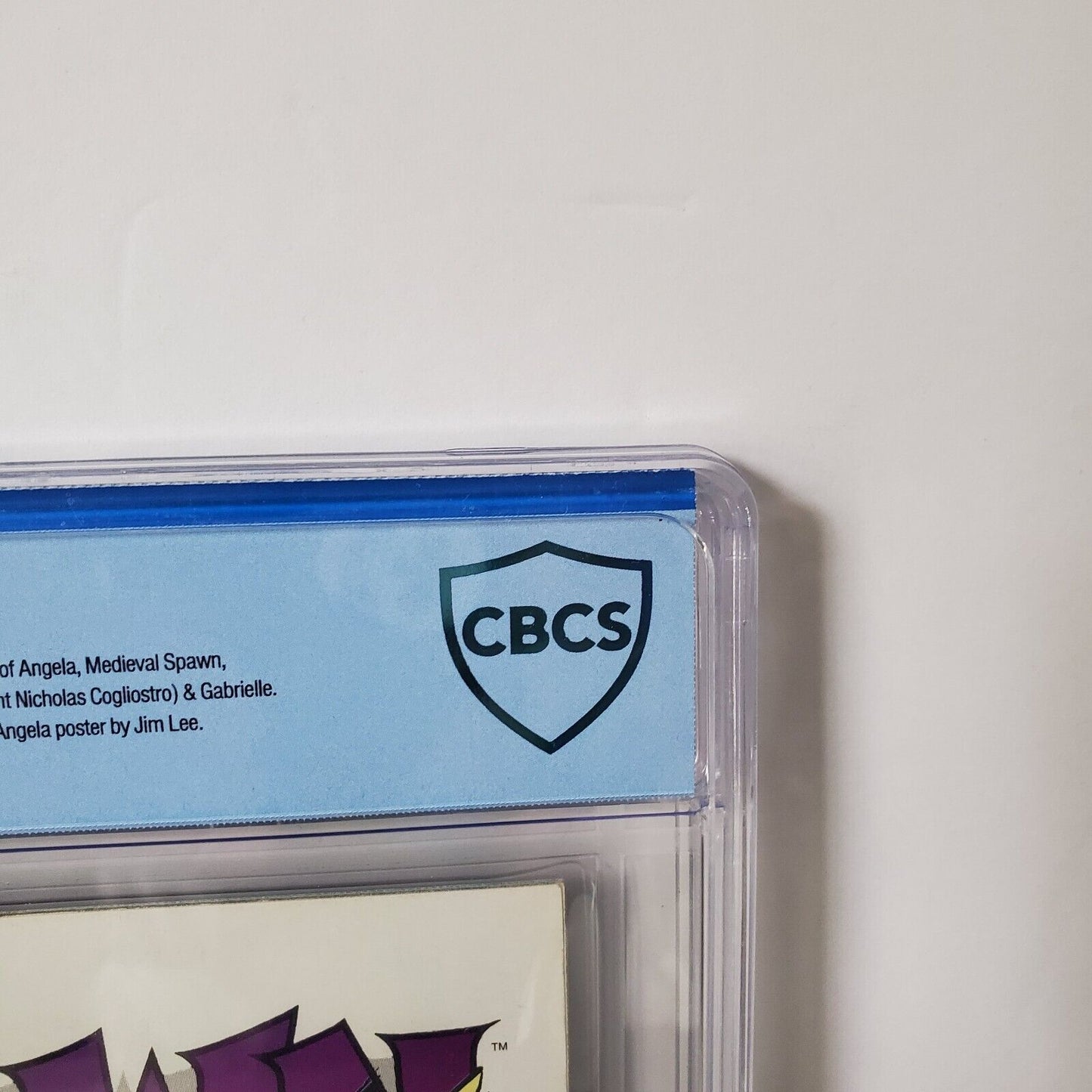 Spawn # 9 CBCS 9.4 1st Angela NM+ in original Wrapping Always.
