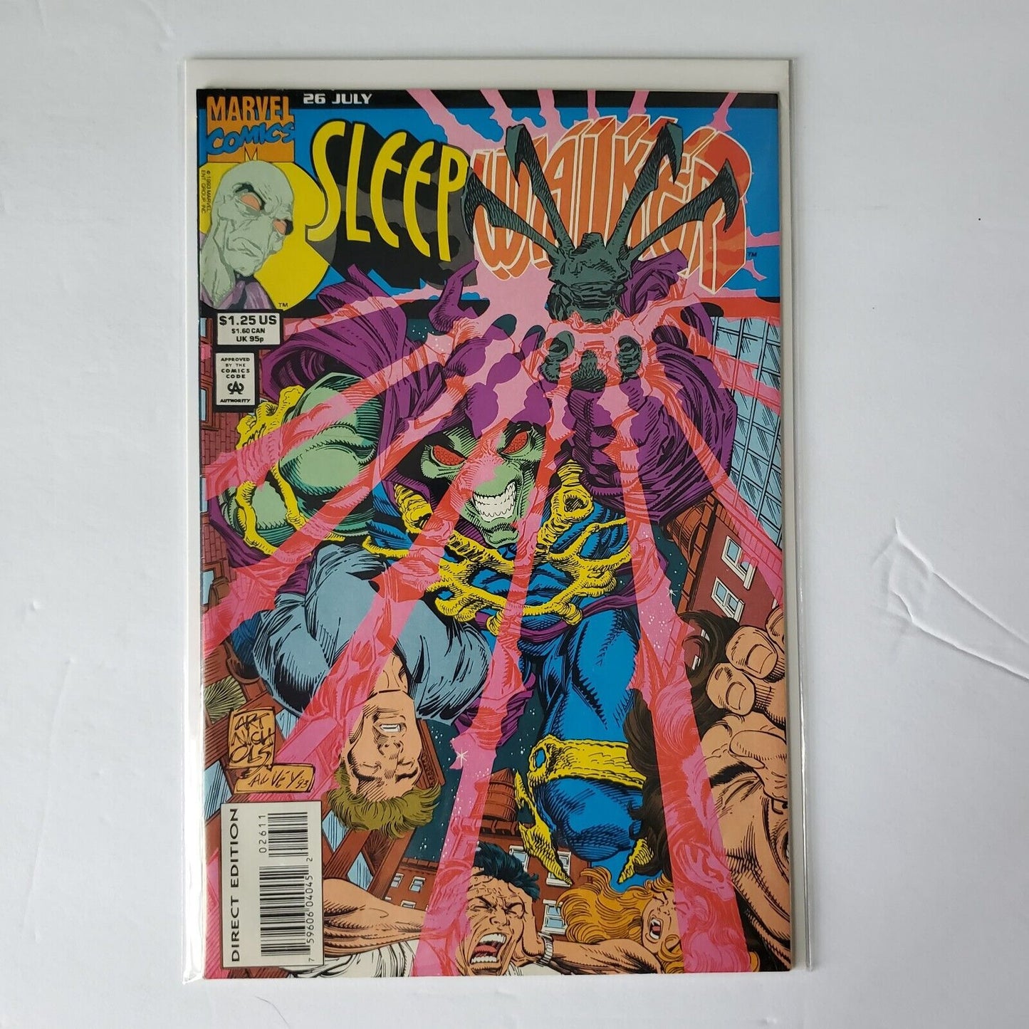 Sleepwalker lot of Six #'s 2, 5, 9, 17, 26, 29.