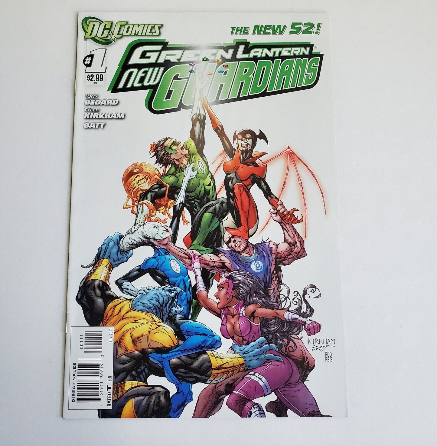 Green Lantern New Guardians 2011 DC #1