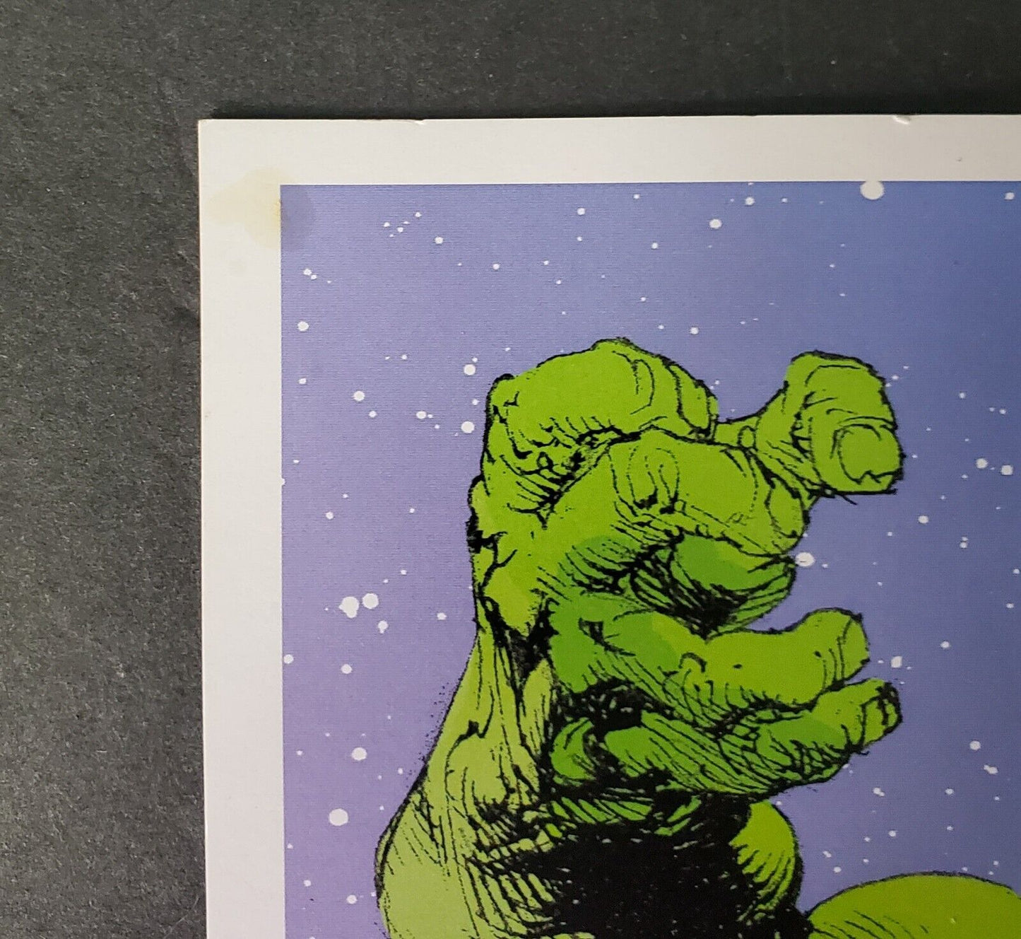 Rudy Nebres, Marvel Comic Hulk vs Superman Signed Art Print #145 Of 225. NJ