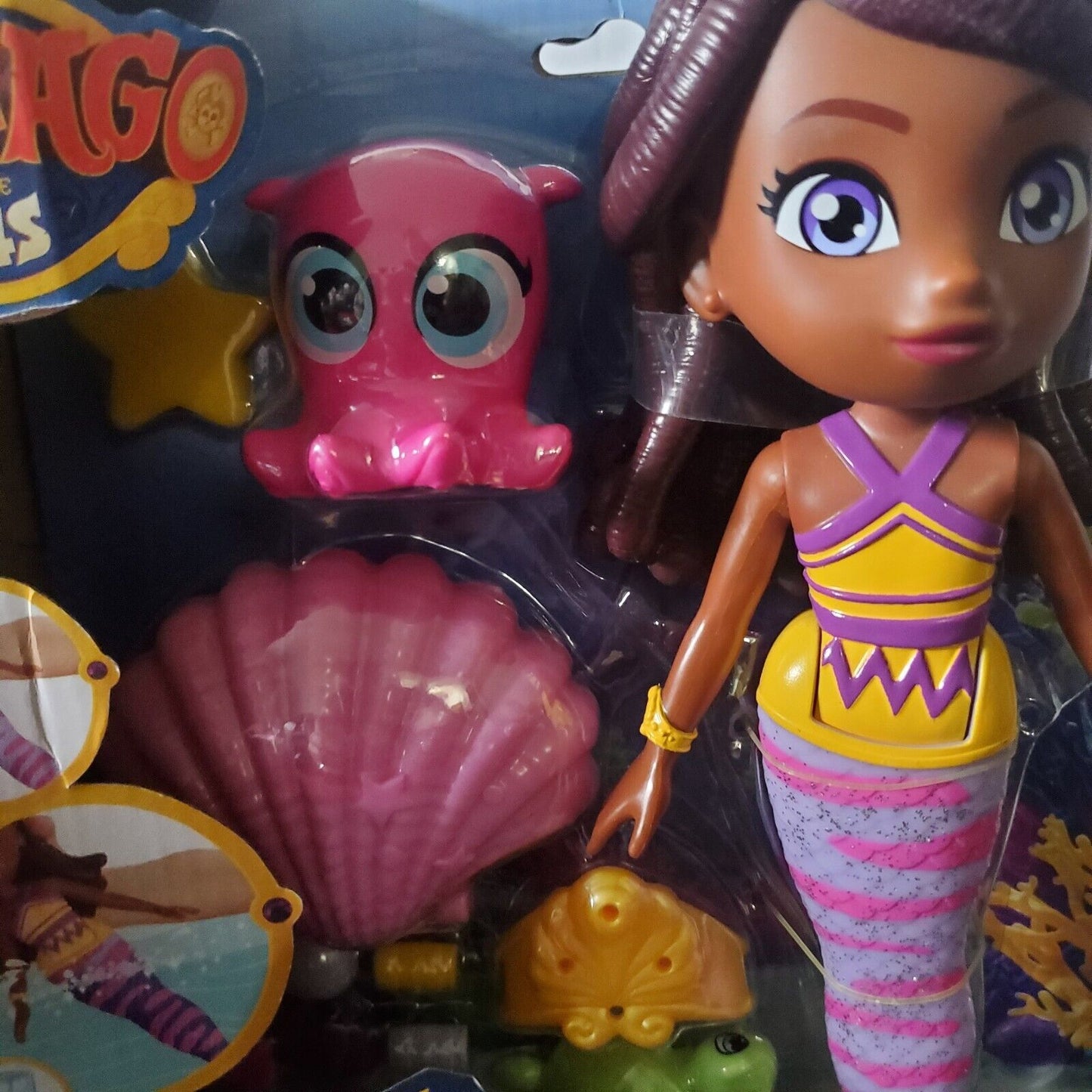 Fisher-Price Santiago of The Seas Surprise Lorelai Mermaid Doll Playset New