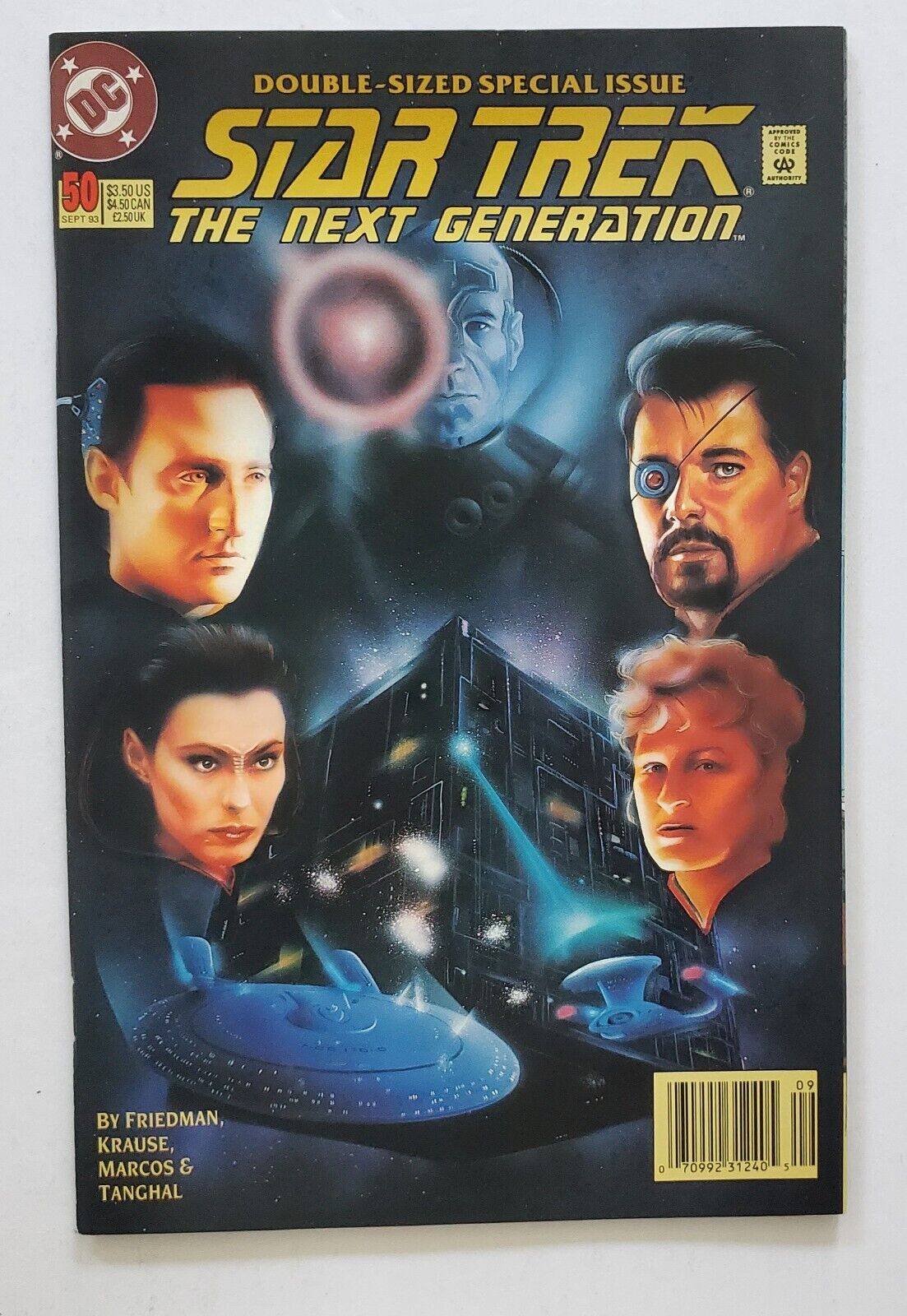 Star Trek The Next Generation Shadowheart #50 DC Comic