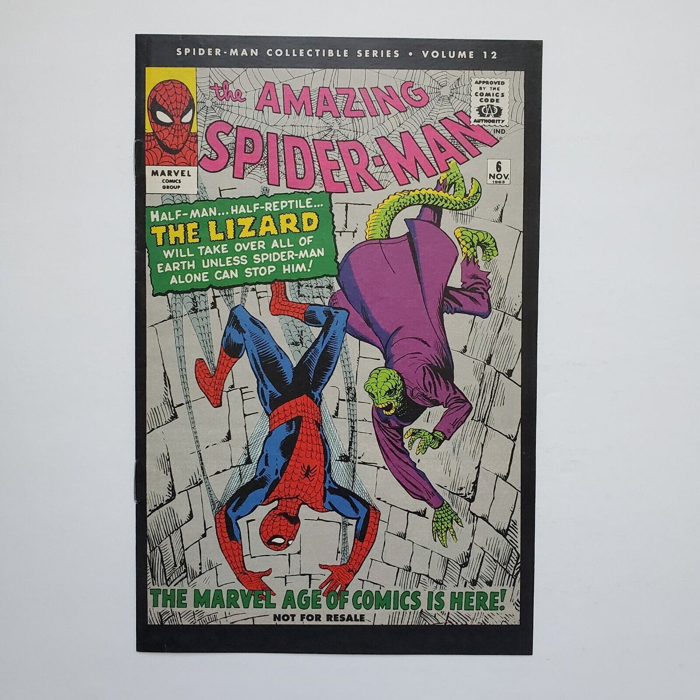Spider-Man Collectible Series Volume Six Marvel Comics 1st Lizard