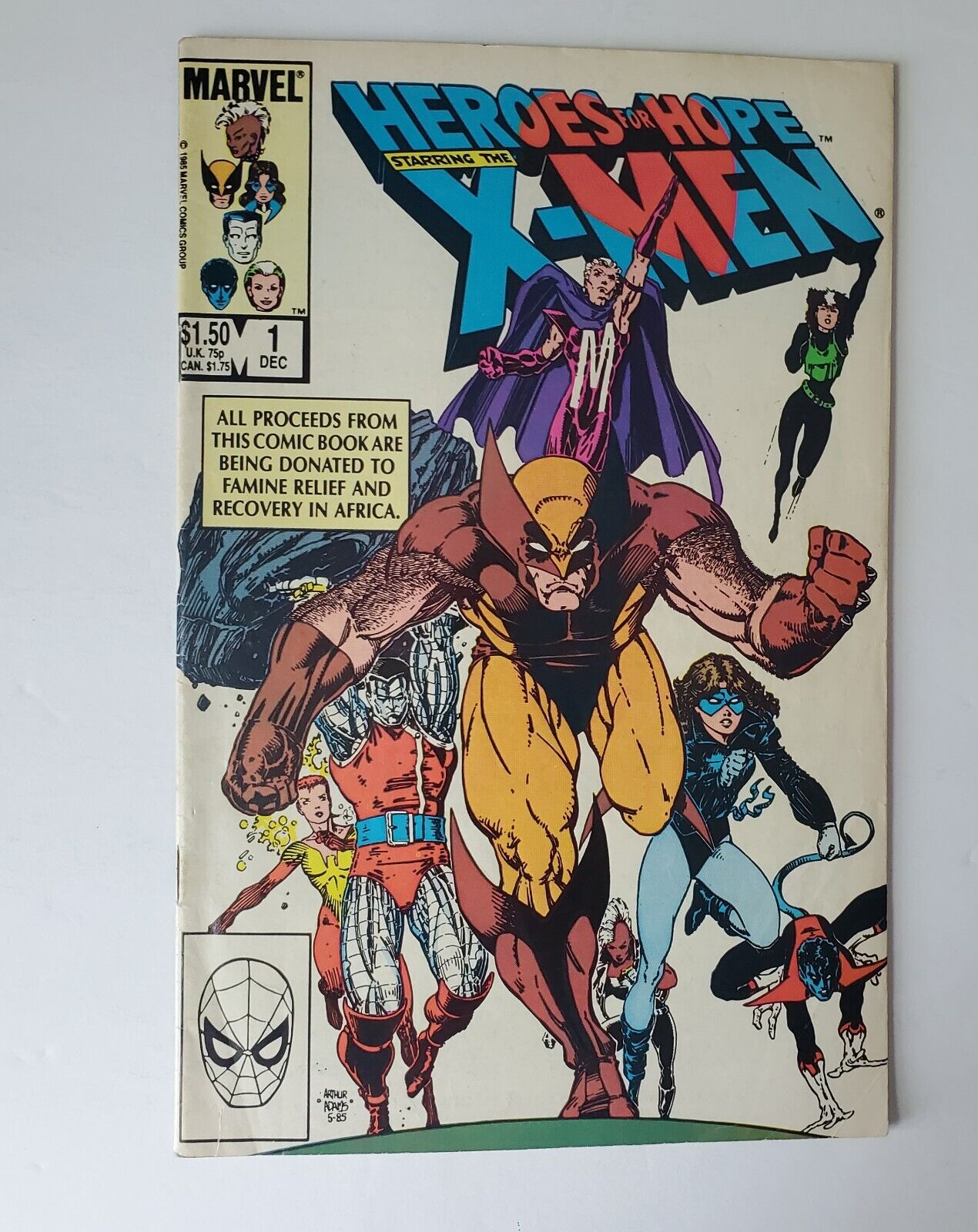 Heroes for Hope Starring the X-Men #1 (1985) Marvel Comics
