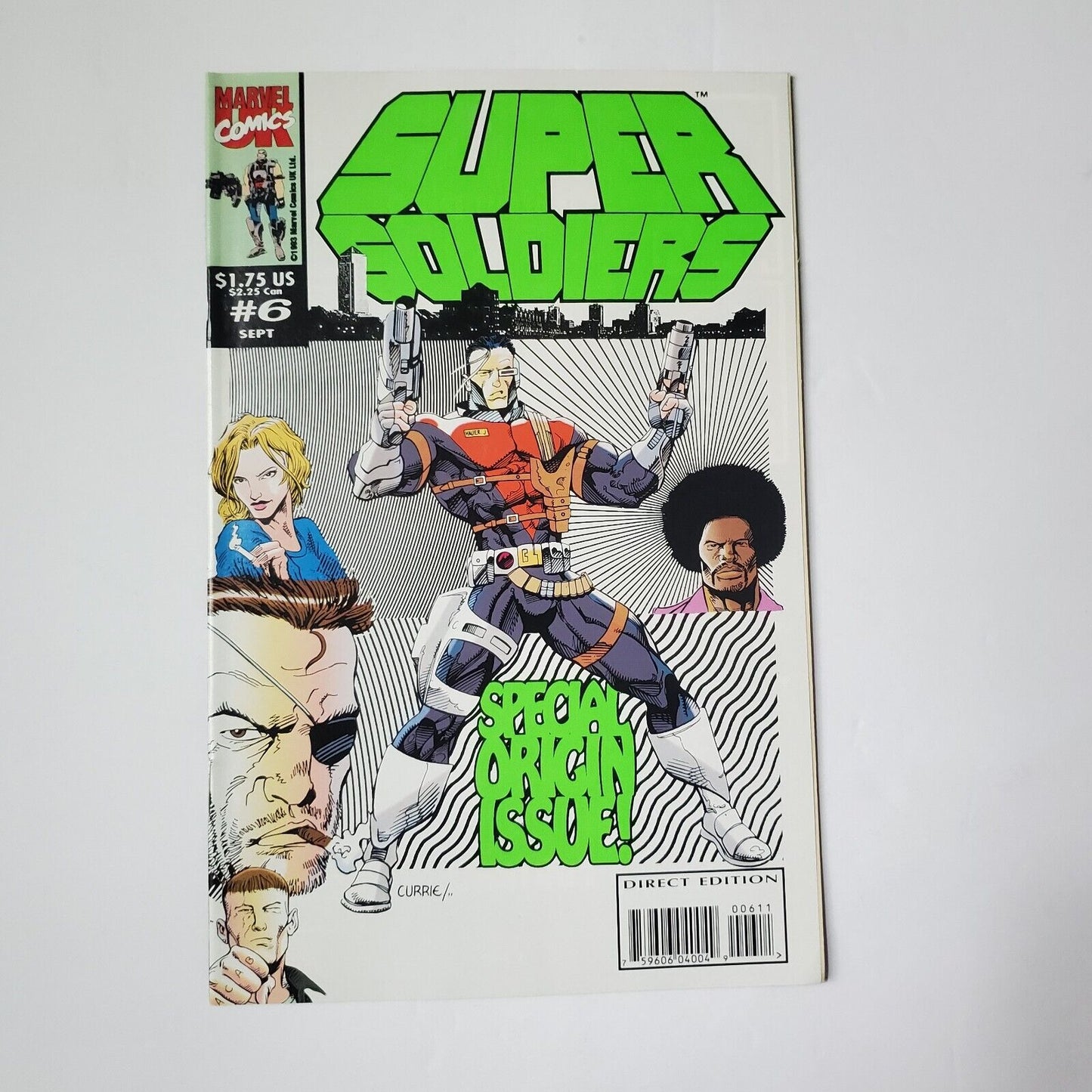 1993 Super Soldiers #6 Marvel Comics 1993 Nick Fury Huggy Bear Mama Curry
