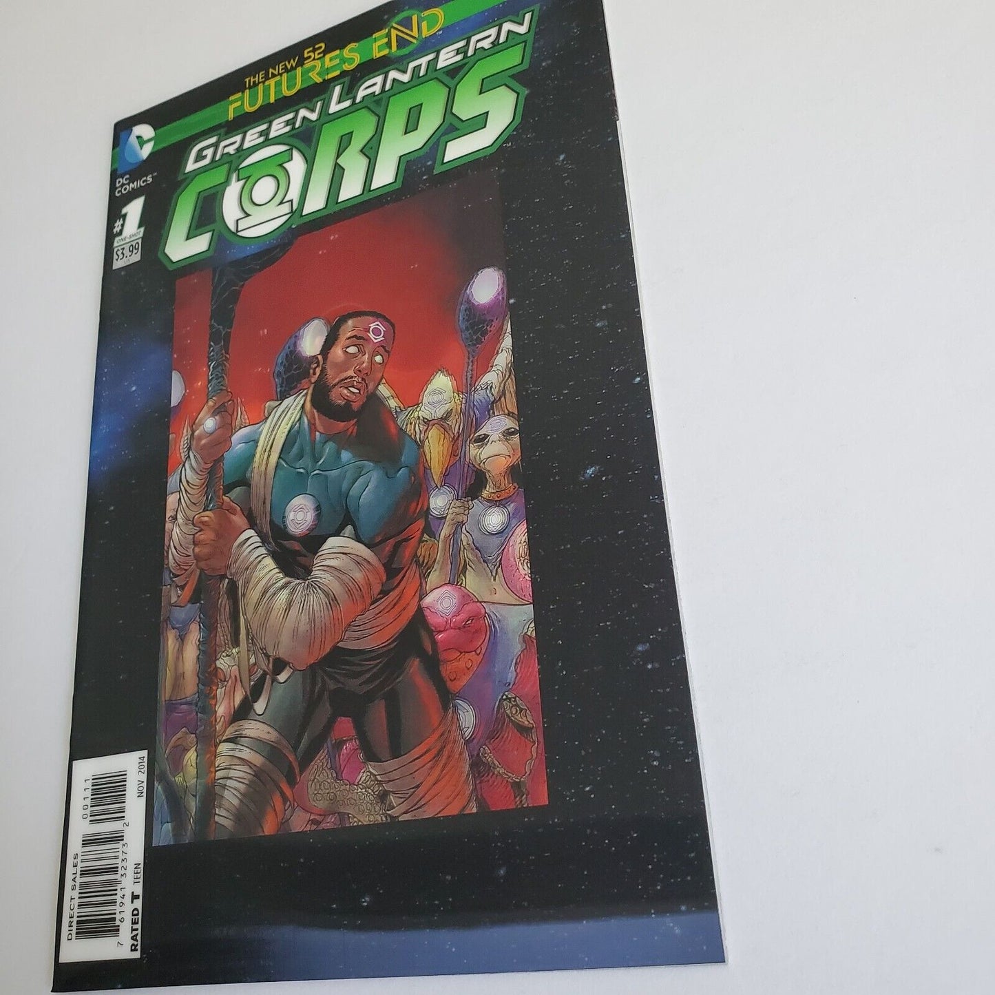 Green Lantern Corps #1 - Futures End 3D Lenticular Cover - DC Comic Book 2014