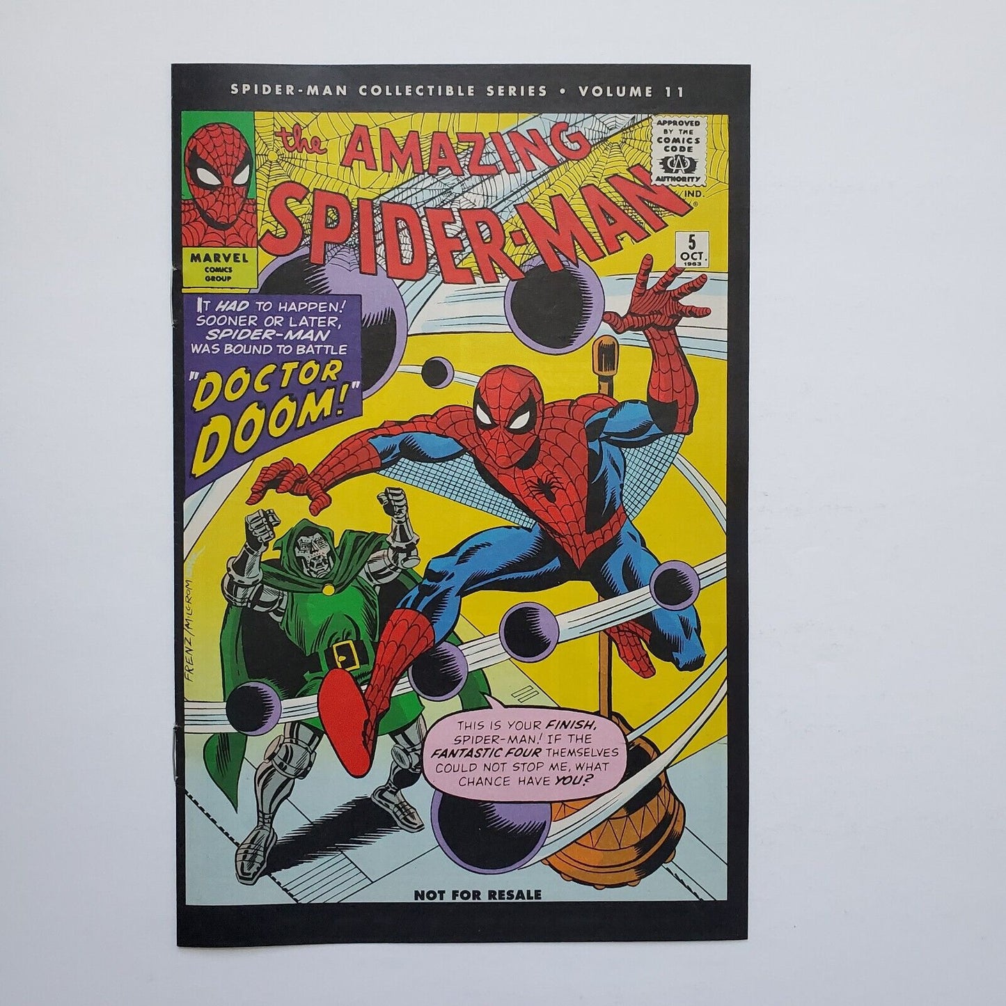 Spider-Man Collectible Series Volume Five Marvel Comics 1st Doctor Doom