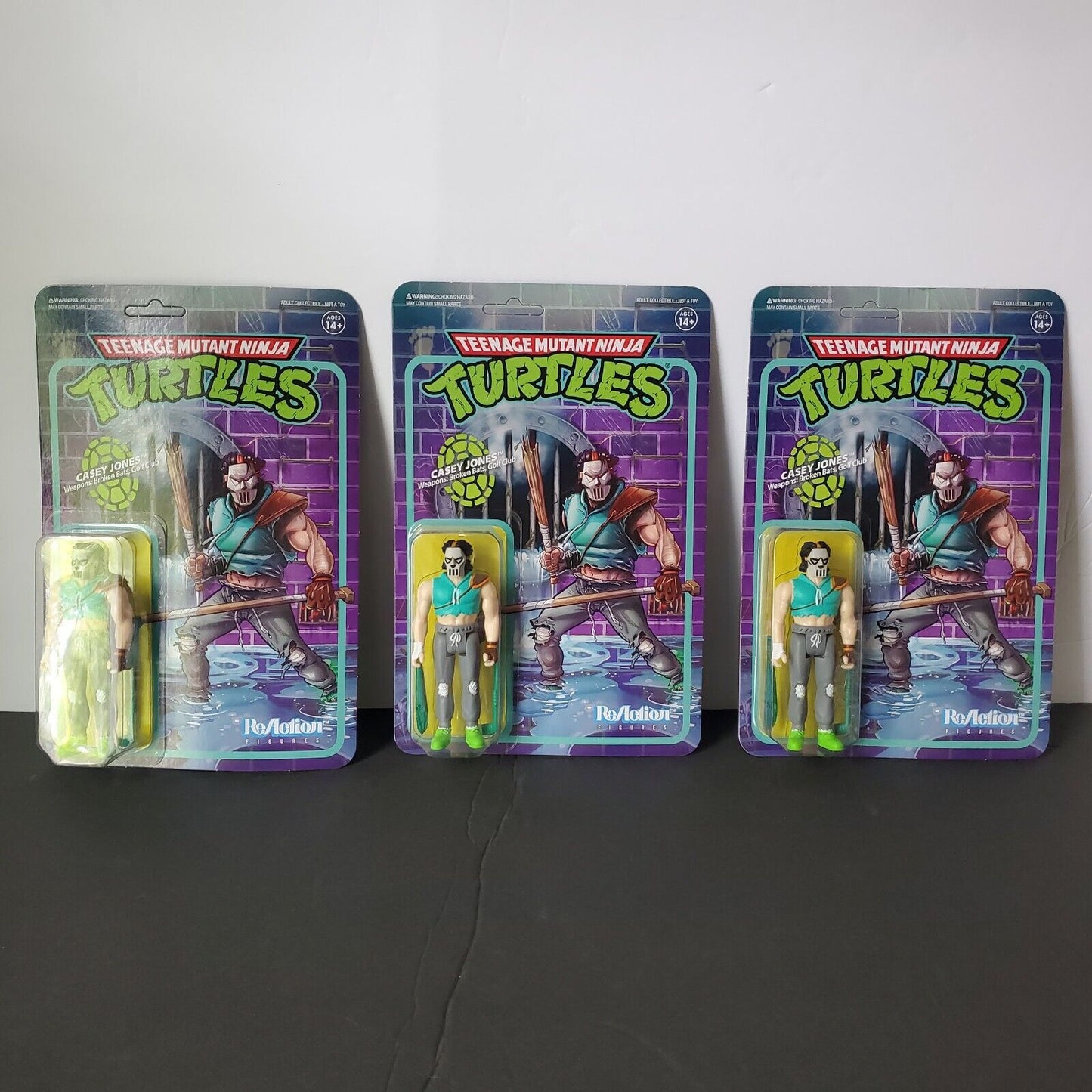 Super 7 Teenage Mutant Ninja Turtles: Casey Jones Reaction Figure