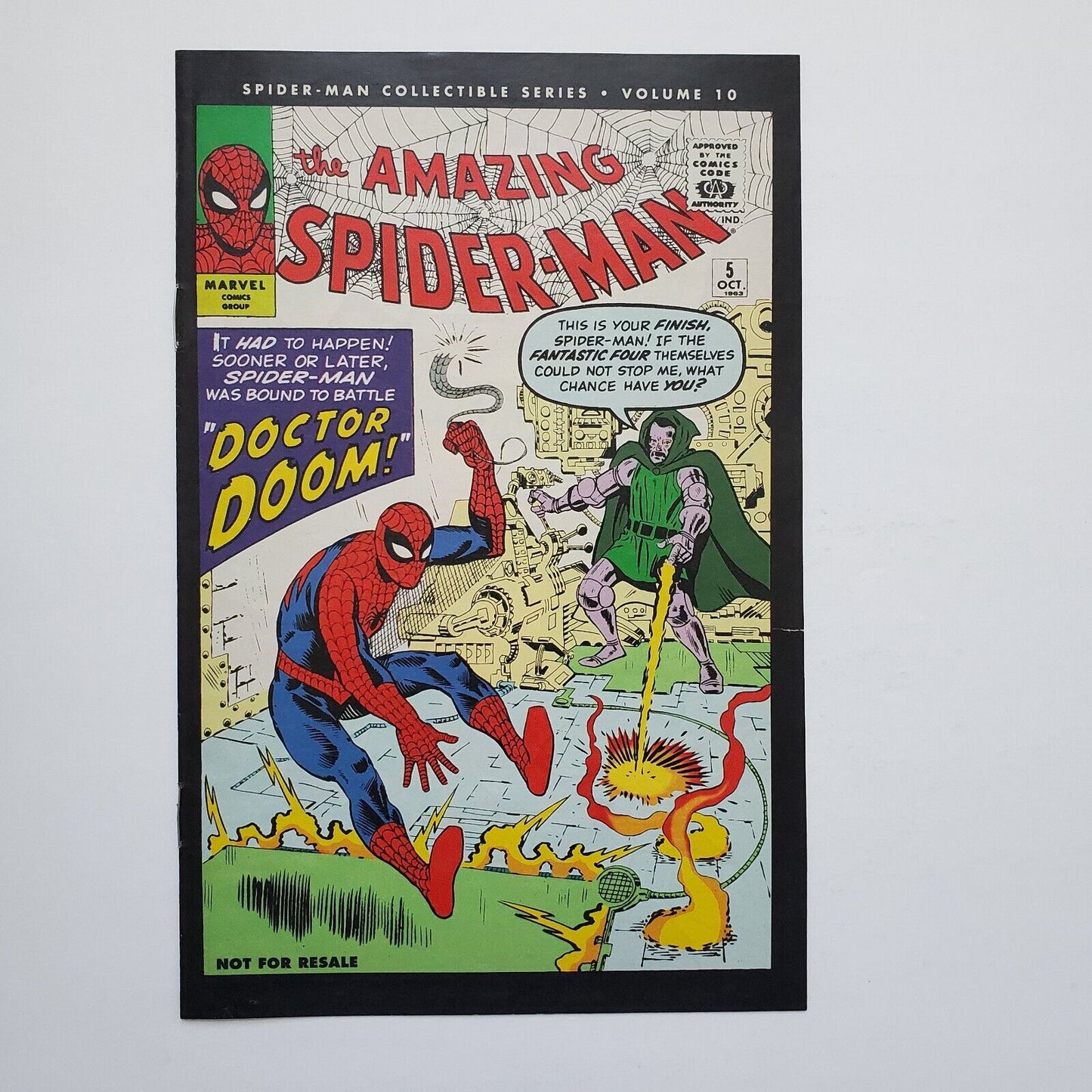 Spider-Man Collectible Series Volume Five Marvel Comics 1st Doctor Doom