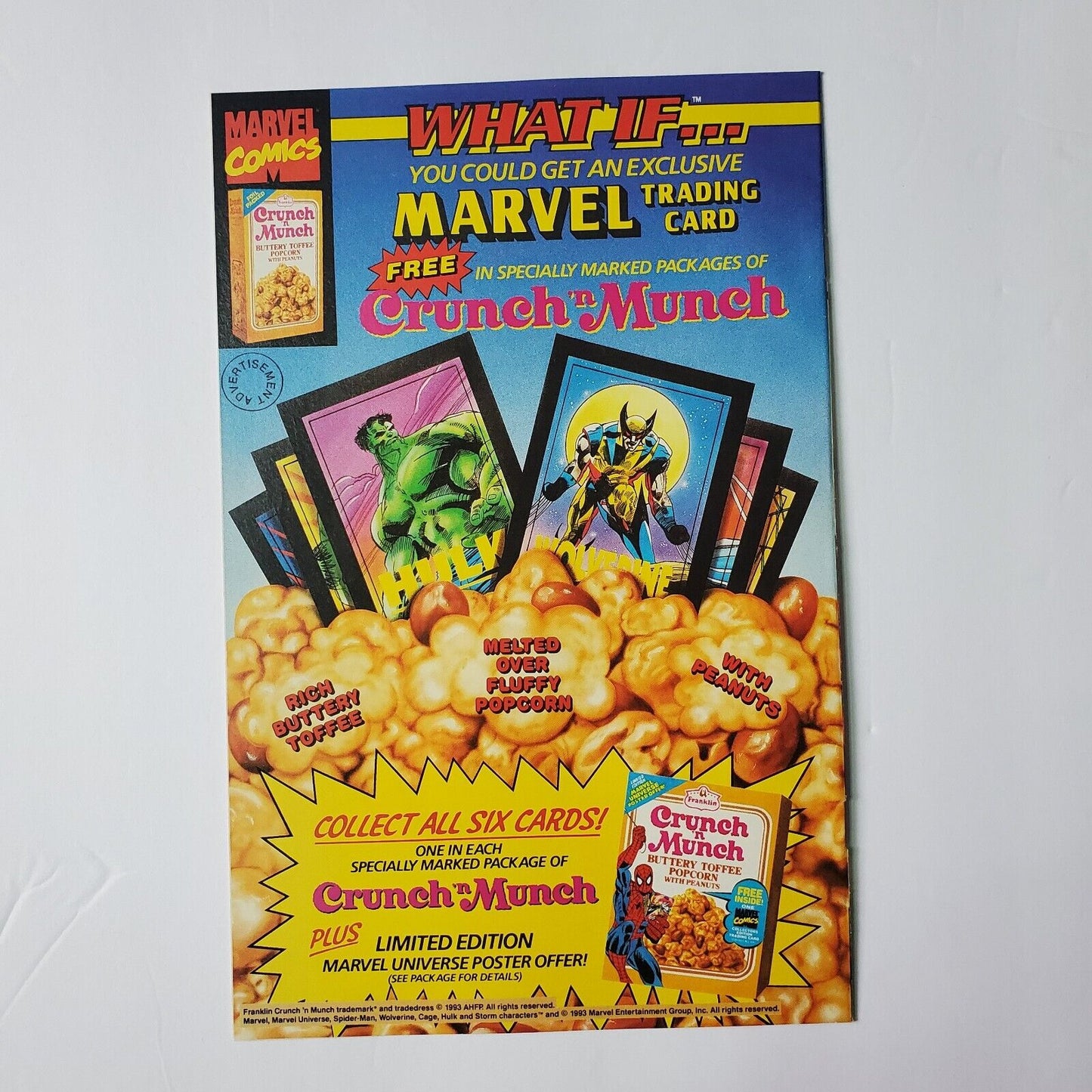 THE SECRET DEFENDERS #6 - Spiderman, Scarlet Witch- Marvel Comics 1993 Newsstand