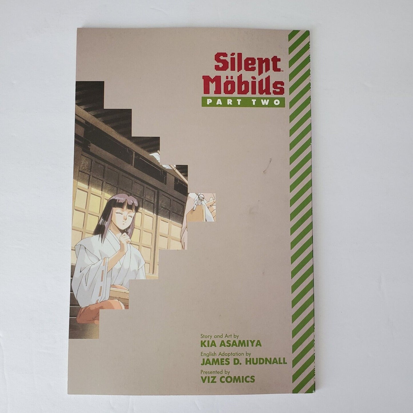 Silent Mobius Part 2 Book # 3 Manga Anime. Viz Select Comic.