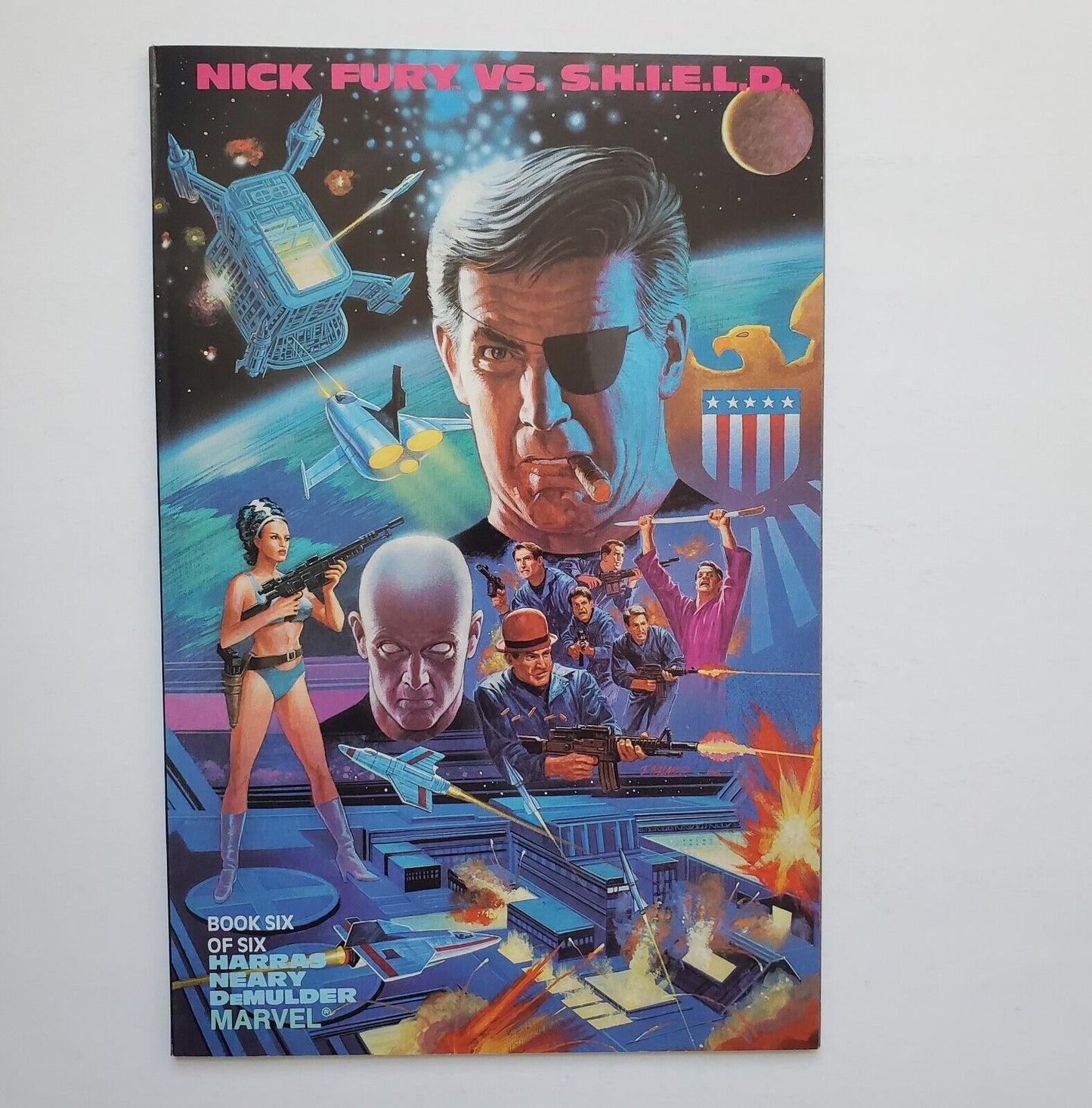 Nick Fury vs. S.H.I.E.L.D. #6 1988 Shield Marvel Comic