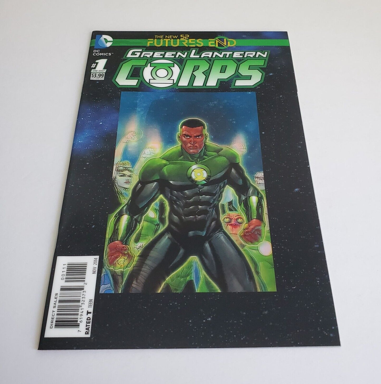 Green Lantern Corps #1 - Futures End 3D Lenticular Cover - DC Comic Book 2014