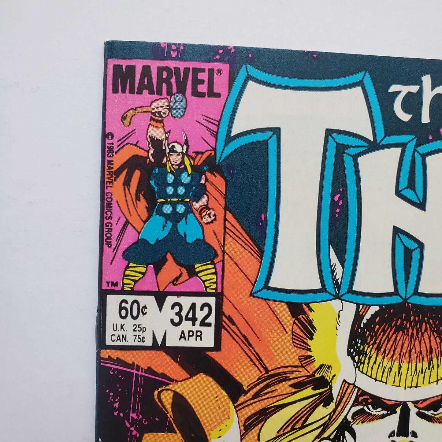 THOR #342 1984 WALT SIMONSON/TERRY AUSTIN ART! ODIN APPEARANCE