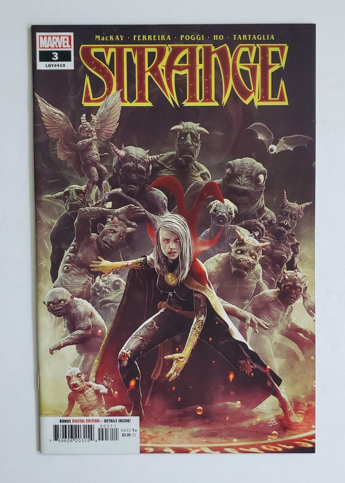 Strange #'s 1, 2, & 3. Bjorn Barends SET 2022 Marvel Comics