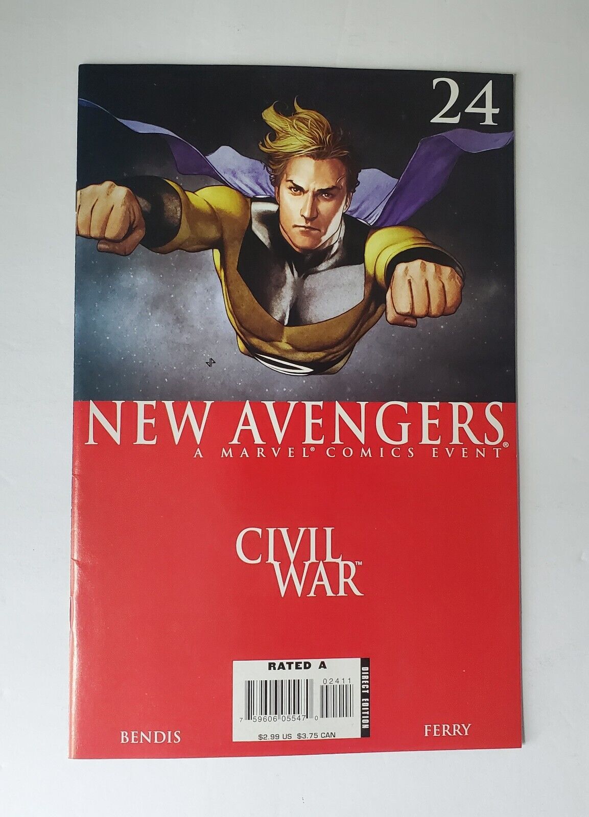 New Avengers #24 Marvel Comic DISASSEMBLED PART FOUR NOVEMBER 2006 CIVIL WAR