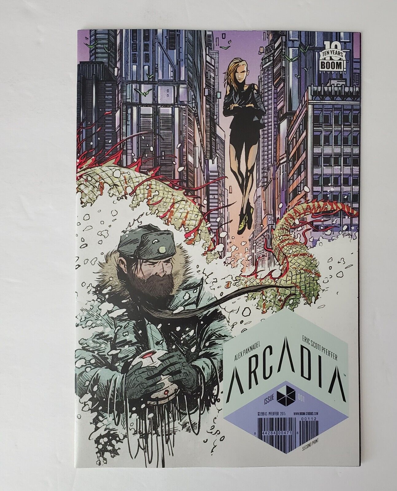 ARCADIA # 1 (BOOM STUDIOS, 2nd Print, JUNE 2015), NEW