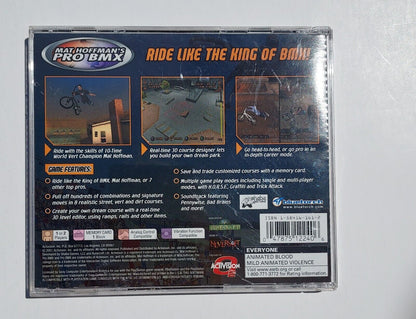 Mat Hoffman's Pro BMX Sony Playstation, case and instructions only!