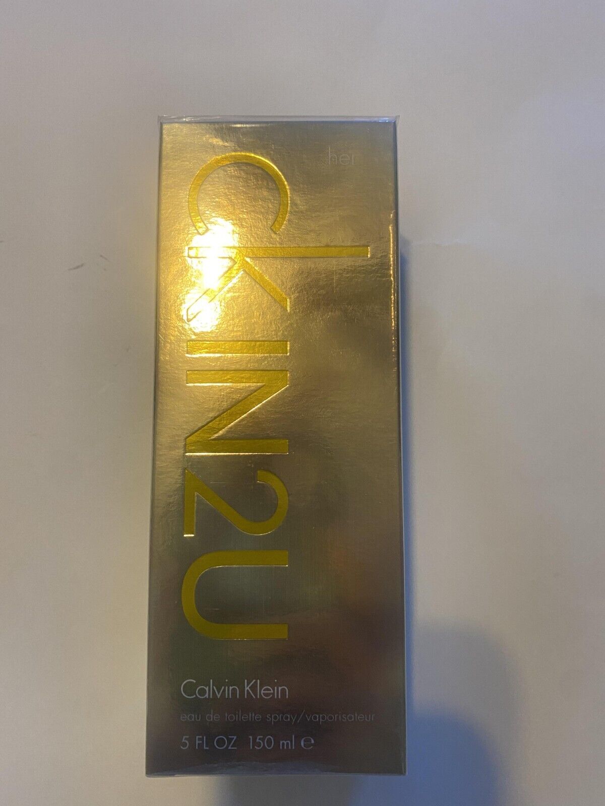 CALVIN KLEIN CK IN2U HER 100% Authentic SPRAY 100 ML/5.0 Fl Oz