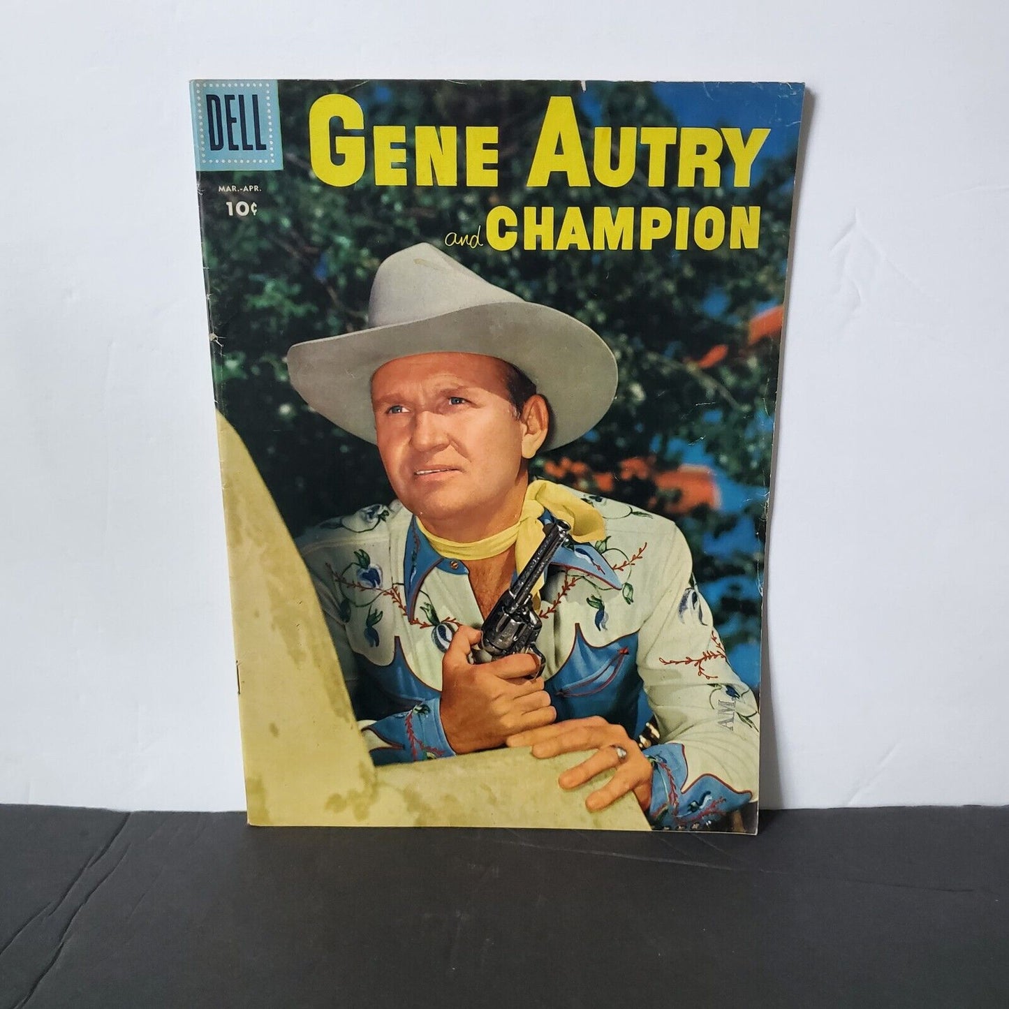 GENE AUTRY COMICS #108 DELL Comics 1956 Golden Age Gold.