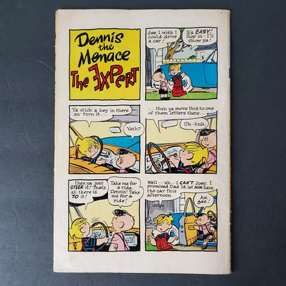 Dennis The Menace Hank Ketcham Vintage Comic Book #95, Fawcett Comic 1968