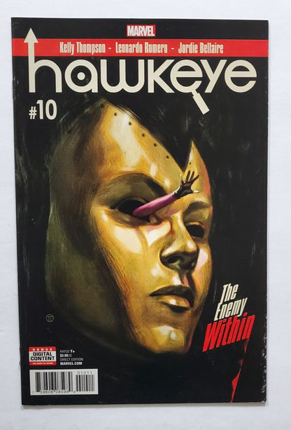 Hawkeye # 10 Marvel Comics The Enemy Within.