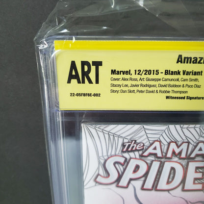 CBCS ART Amazi Spider-Man #1 Original Venom sketch art by Gorkem Demir With Sig.