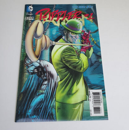 BATMAN #23.2 VILLIANS MONTH "RIDDLER 1" 3D LENTICULAR COVER DC COMICS THE NEW 52