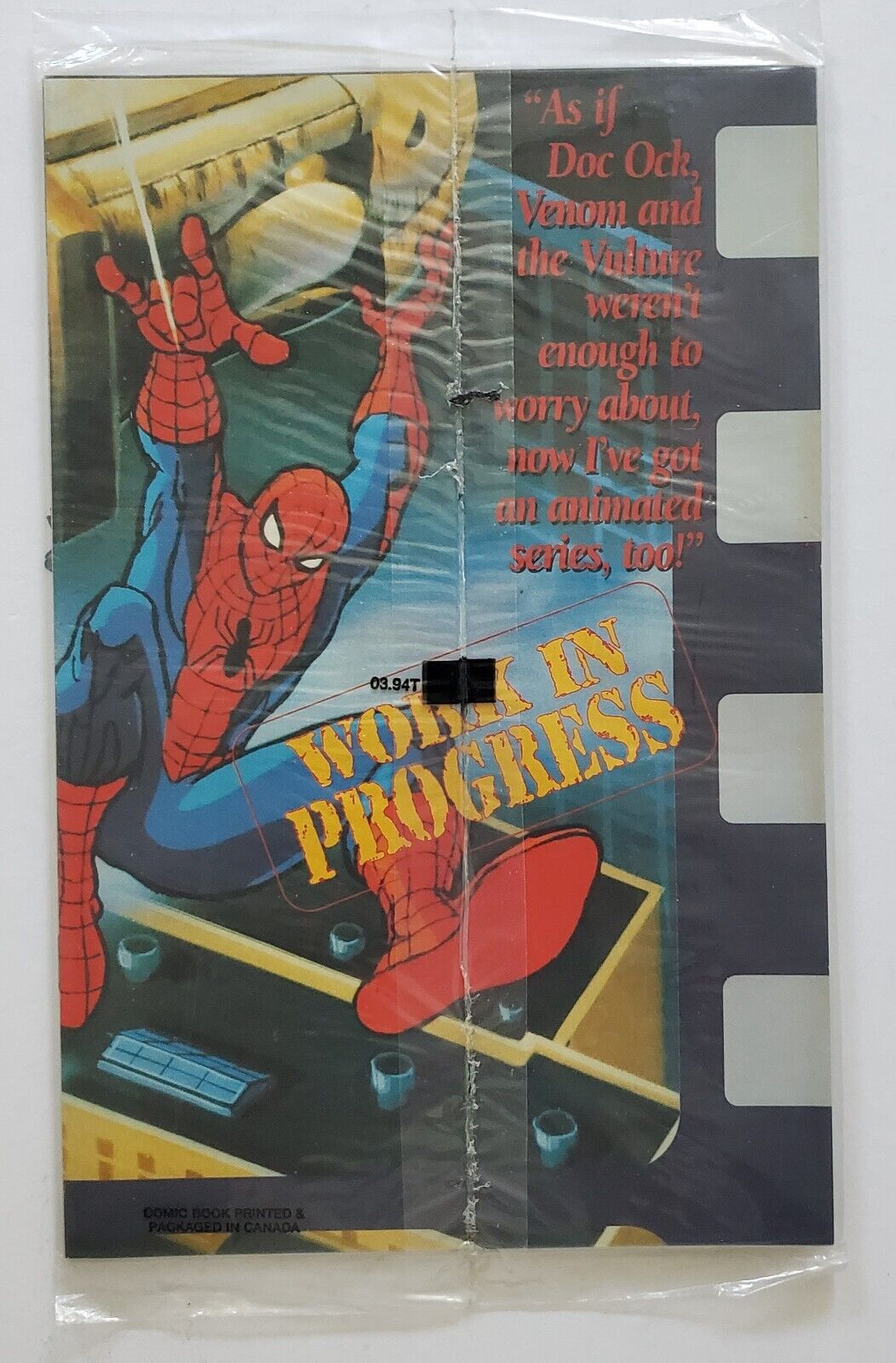 SPIDER-MAN #46 (MAY 1994 MARVEL) POLYBAGGED NEW Collect All 6 Art Prints.