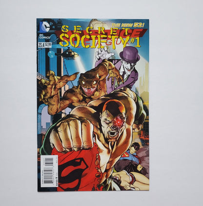 Justice League #23.4 Secret Society #1 Cover DC New 52 2013