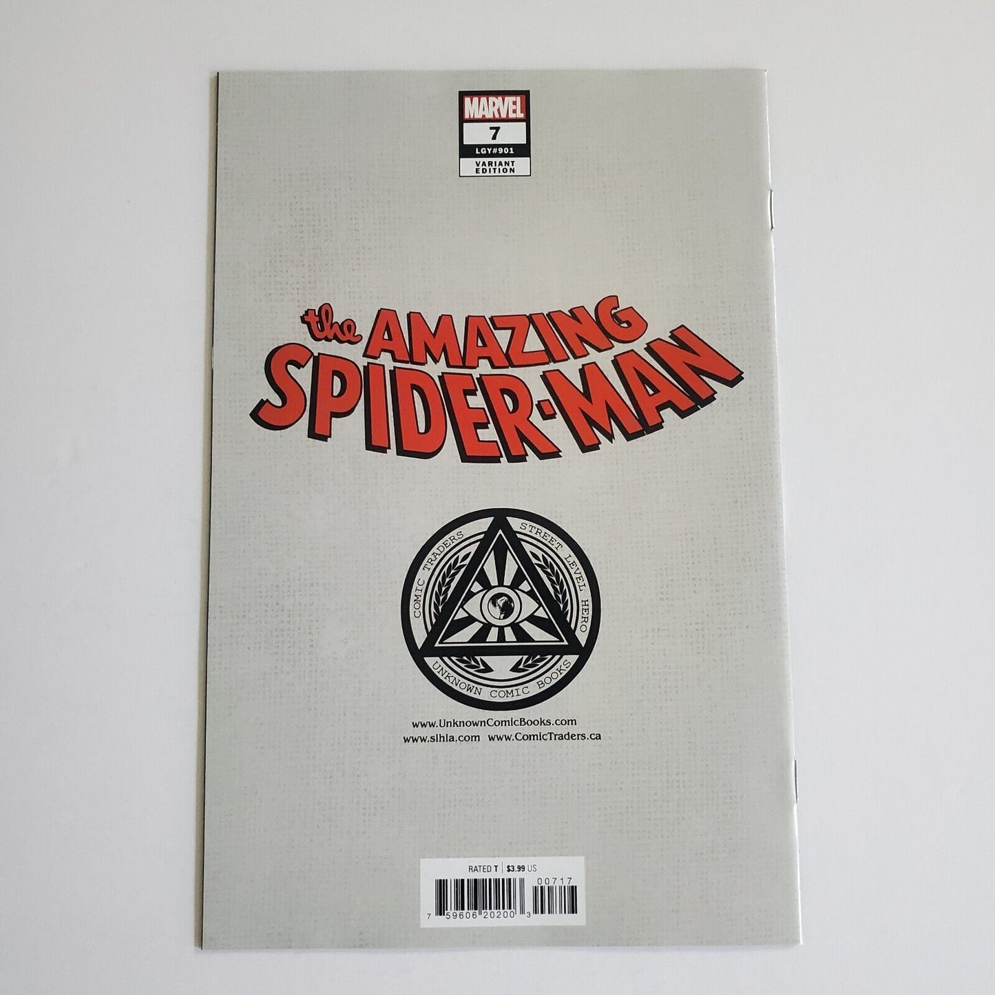 AMAZING SPIDER-MAN #7 EJIWA Variant Connecting Cover