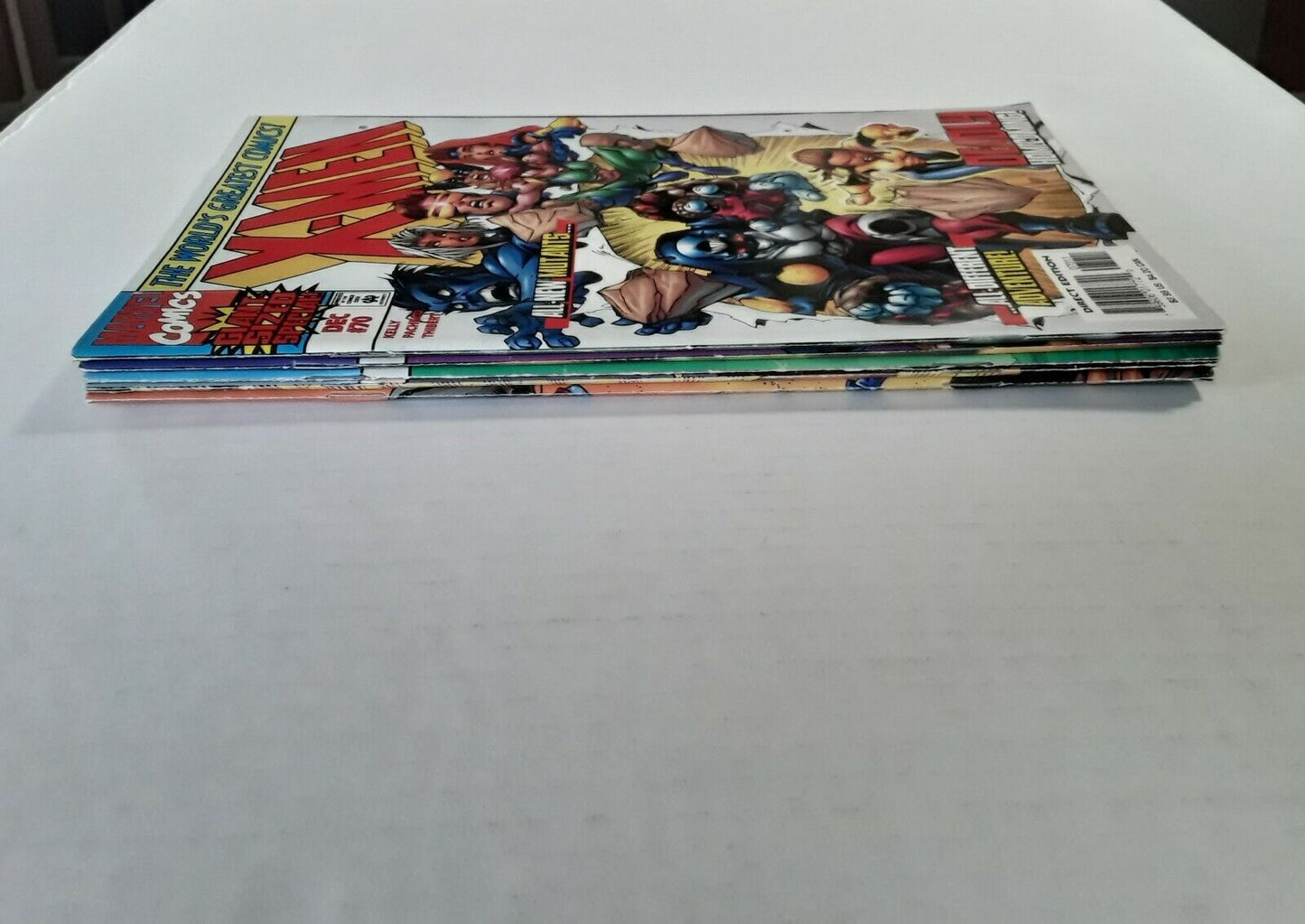 Marvel Comics 1990's XMEN five books Marrow,  Maggott origin. Pilgrim. New Mutan