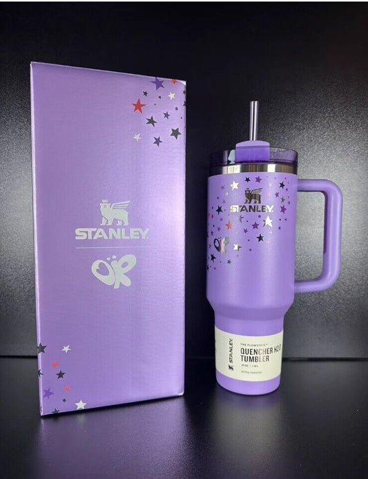 Stanley x Olivia Rodrigo Flowstate Quencher 40oz Tumbler Purple New In Box