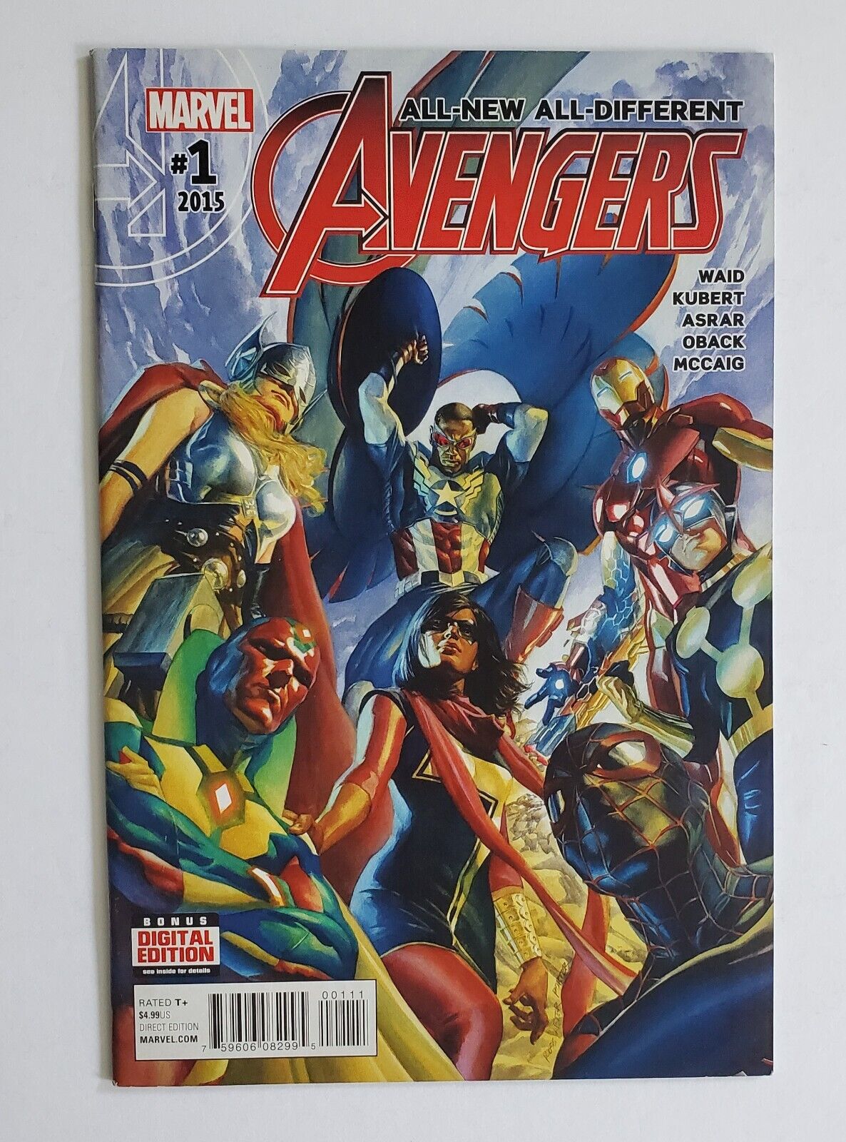 All New All Different Avengers #1 Marvel Comics 2015