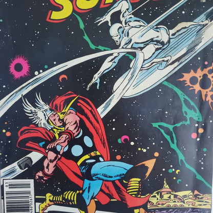 Fantasy Masterpieces # 4 Reprints Silver Surfer # 4 (Surfer vs. Thor) Newsstand