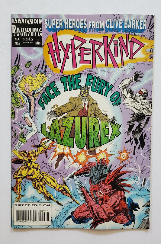 Hyperkind #9 Marvel Comics 1993  Clive Barker