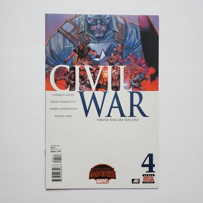 CIVIL WAR #2, 3, 4, 5 MARVEL COMIC BOOKS Secret Wars.