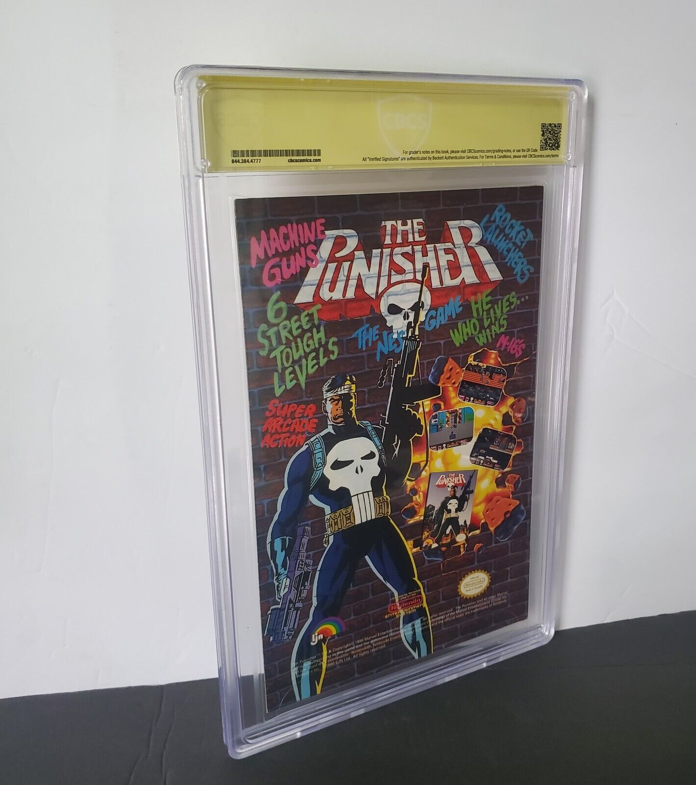 Ghost Rider #10 - Marvel Comics CBCS 8.0 OFF WHITE Signature HOWARD MACKIE. GOLD