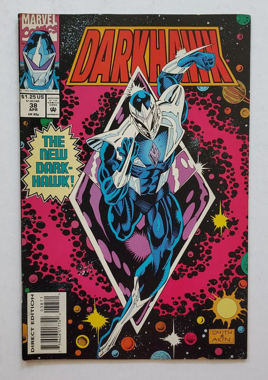 Darkhawk #38 Comic Marvel 1994 St Johnny Ocsh Evilhawk Danny Fingeroth Tod Smith