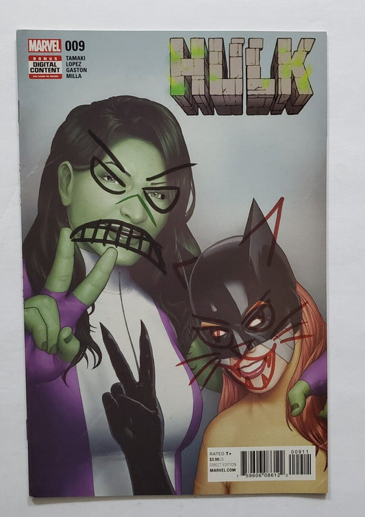 HULK #9 (OF 11) JUNE 2017 JEN WALTERS SHE-HULK CAPTAIN MARVEL COMIC BOOK