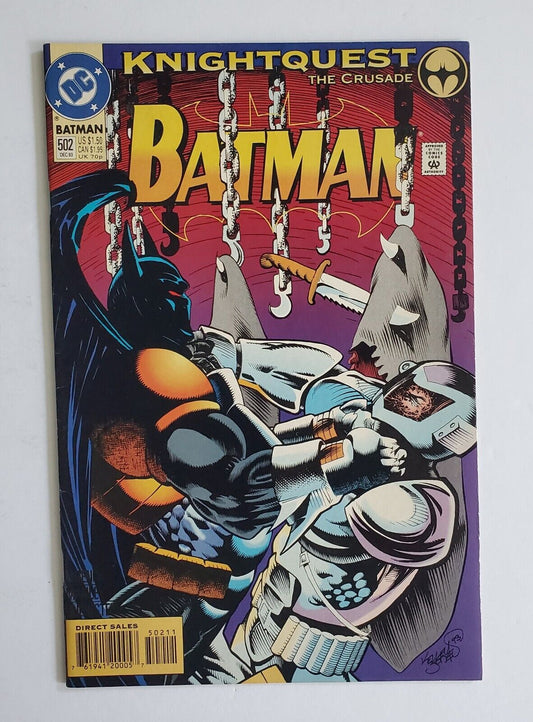 Batman #502 DC Comics Bullet Logo Variant 1993