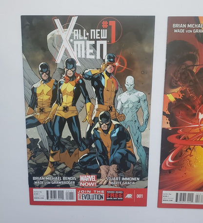All New X-Men Lot Of Four (4) #'s 1, 2, & 3. Plus A Variant Of # 2.