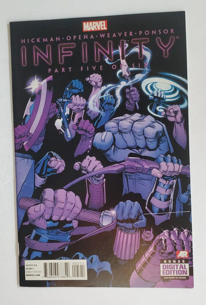 INFINITY Part 5 Of 6 Marvel Comic