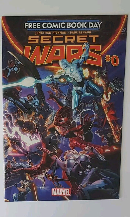 FREE COMIC BOOK DAY SECRET WARS JUNE 2015 Numba Zerio #0 Zero