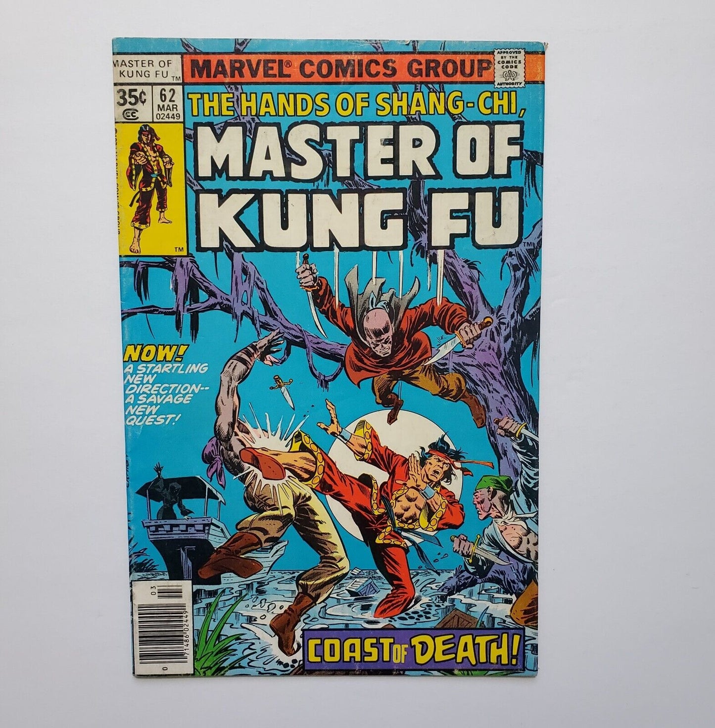 Master of Kung Fu #62 Comic Book 1978 Marvel Shang-Chi