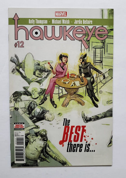 Hawkeye # 12 Marvel Comics The Best There Is!