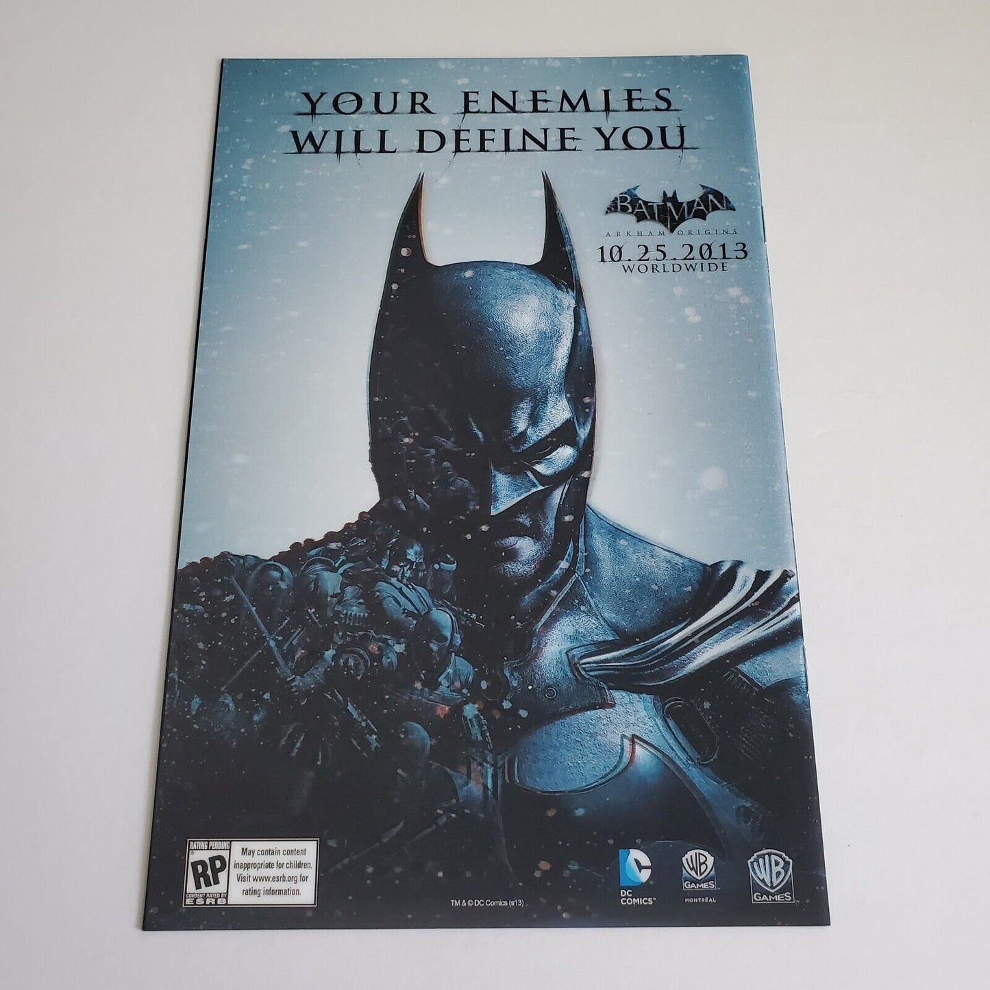 BATMAN #23.2 VILLIANS MONTH "RIDDLER 1" 3D LENTICULAR COVER DC COMICS THE NEW 52