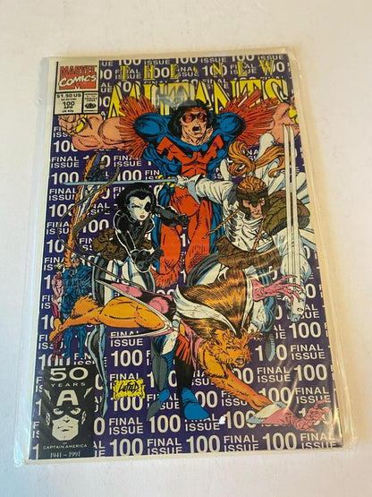 THE NEW MUTANTS #100 MARVEL COMICS 1ST APPEARANCE OF SHATTERSTAR ROB LIEFELD